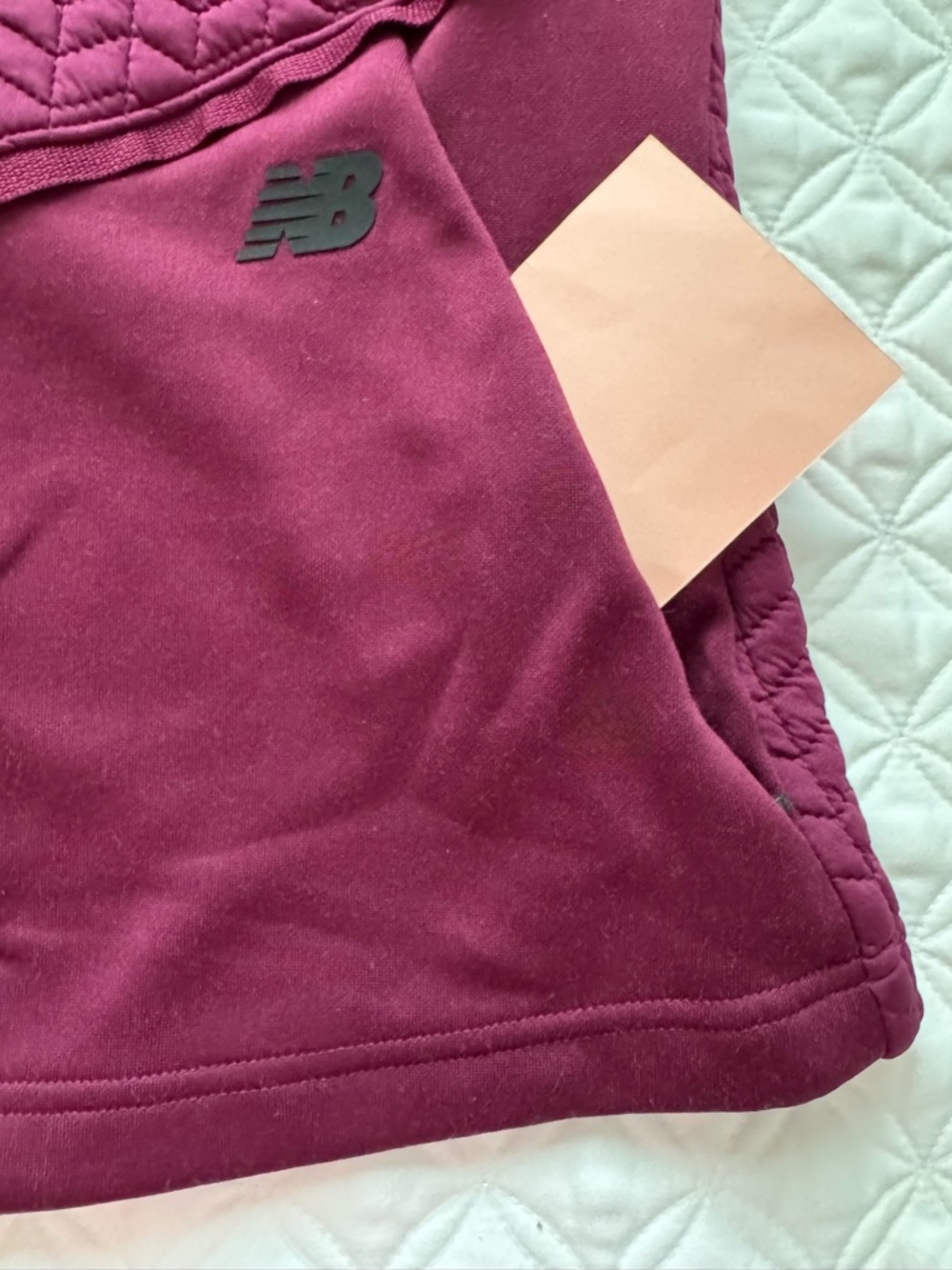 New Balance Heatloft Active Jacket Quilted Full-Zip Burgundy Size S - Picture 5 of 16